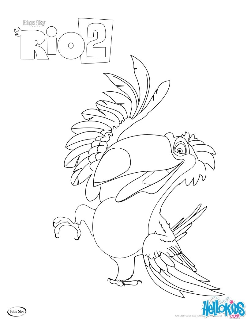 toucan sam coloring pages