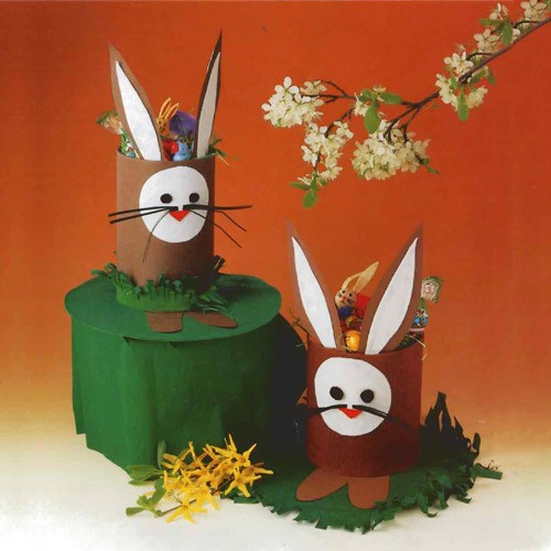 Easter Bunny Basket craft for kids