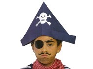 Pirate Makeup craft for kids