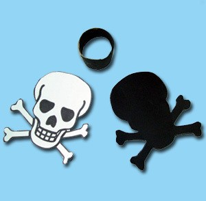 Pirate Napkin Ring Craft idea