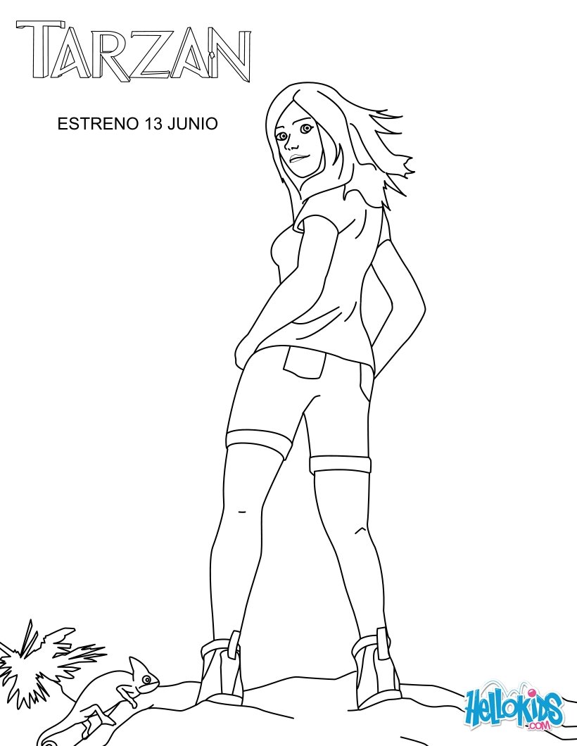 jane coloring pages - photo #12