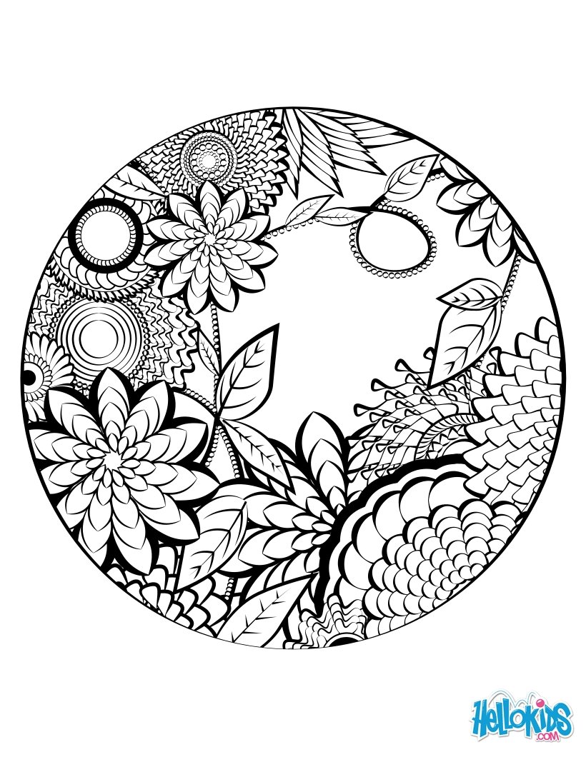 mandella coloring pages - photo #30