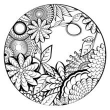 MANDALA coloring pages 248 free online coloring books