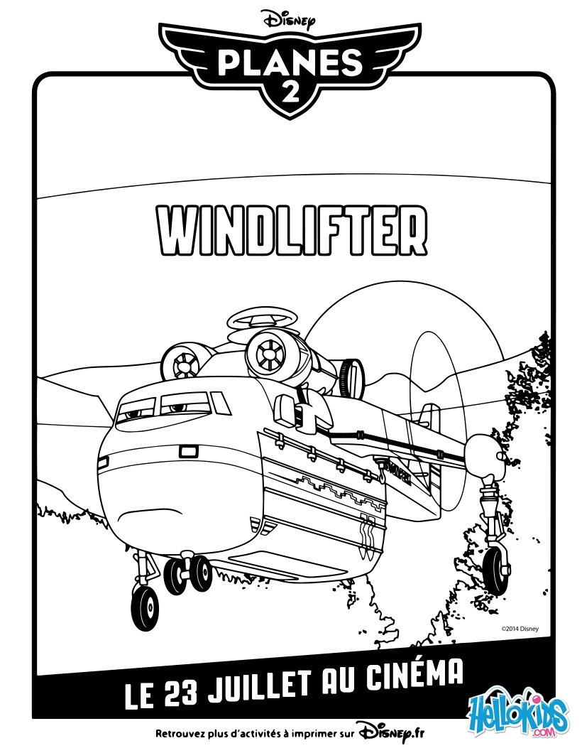 Windlifter coloring page