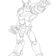 Iron Man Coloring Pages Hellokids Com