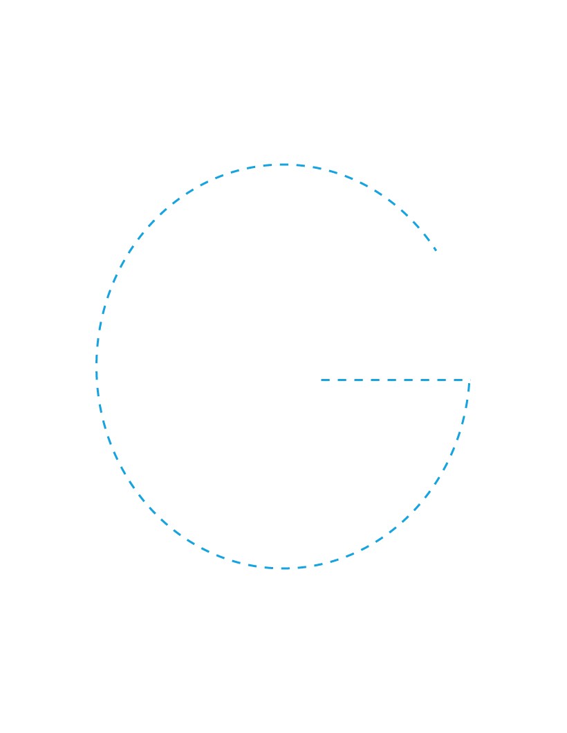 How to draw the letter g