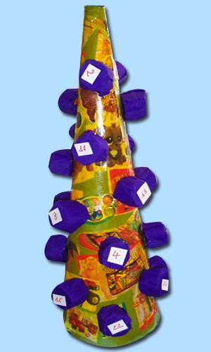 Advent Calendar of Surprises craft for kids