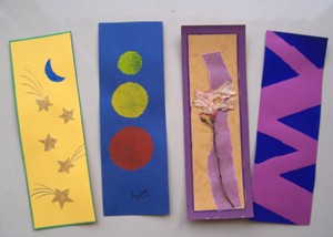 Fabric Bookmarks craft for kids