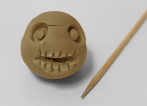 Halloween Clay Monsters homemade craft