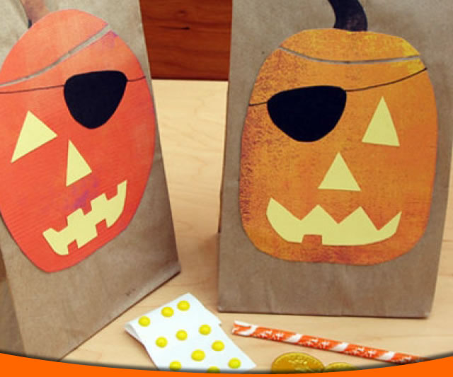 Halloween Loot Bag homemade craft