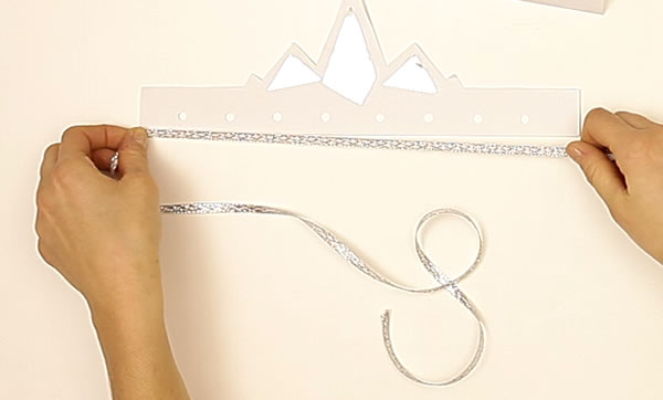 Making a Crown craft for kids