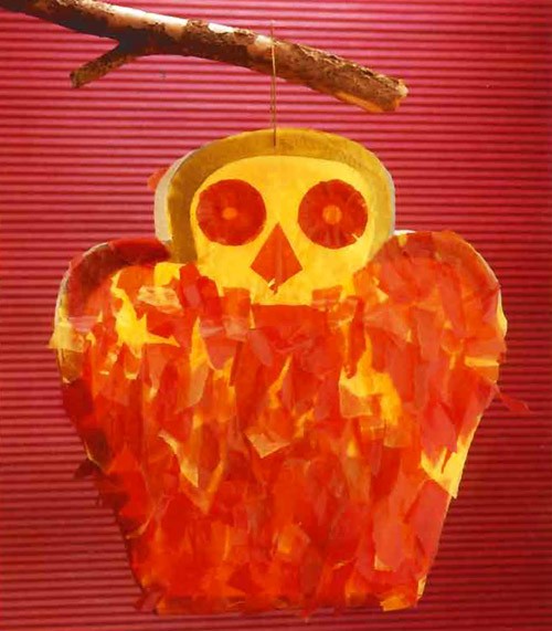 Owl Lantern craft for kids