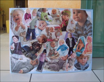 Picture Collage craft for kids