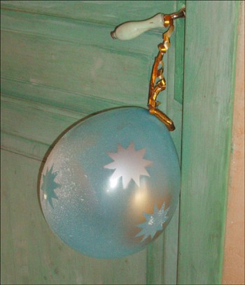 Sparkly Star Balloons craft for kids