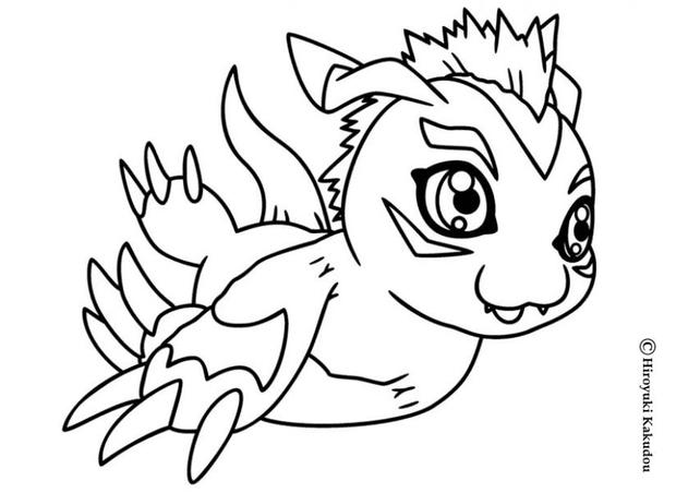 tanemon coloring pages - photo #40