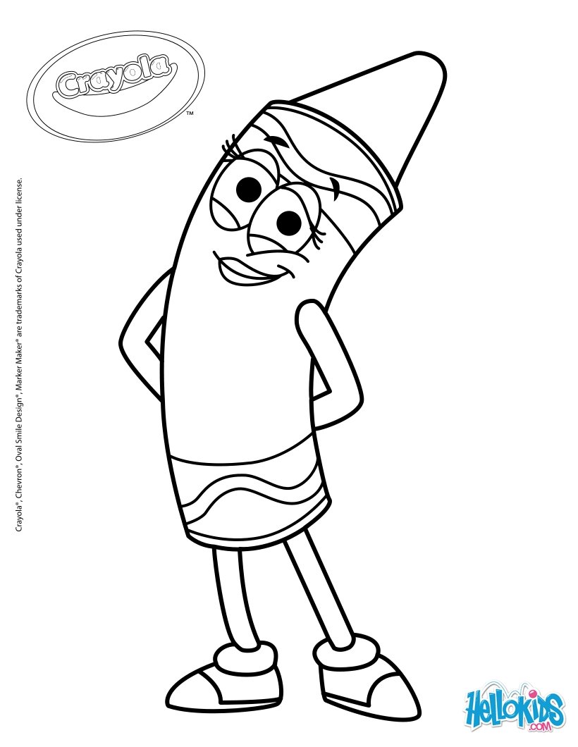 Crayola 16 coloring pages