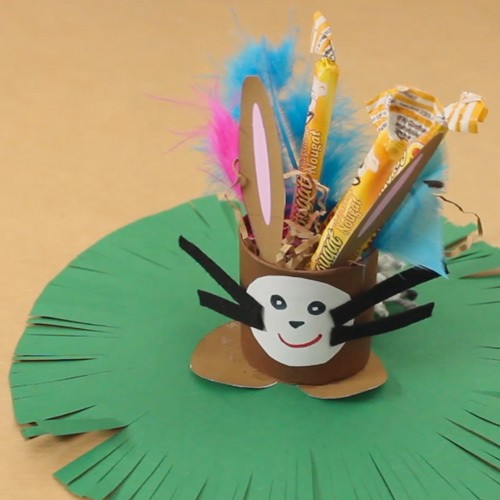 Easter Bunny Basket craft for kids
