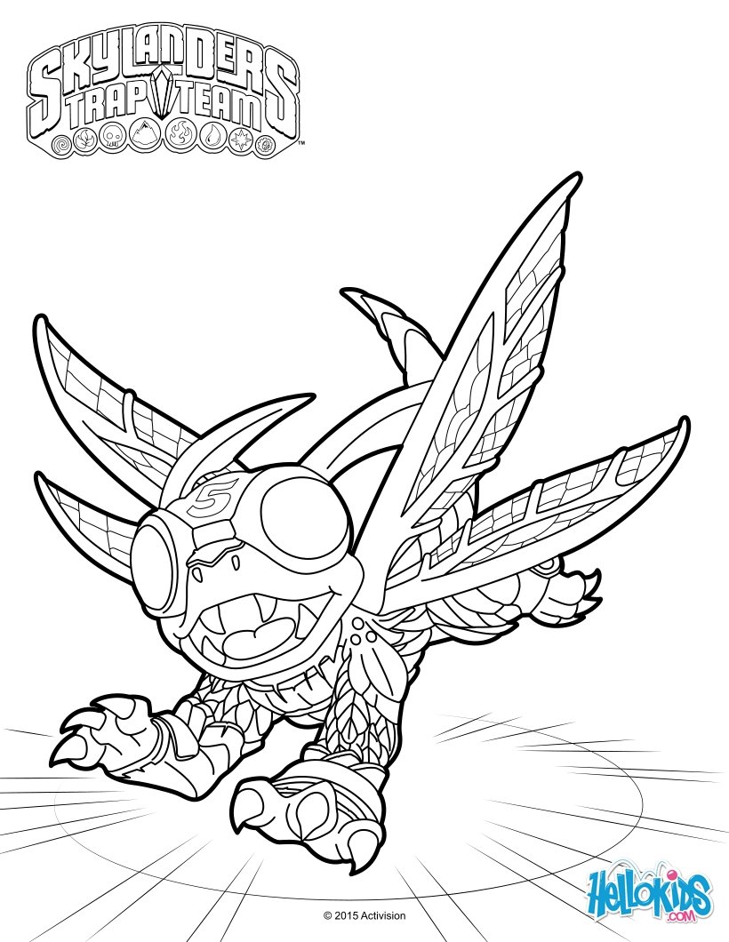 Rocky Roll High Five coloring page