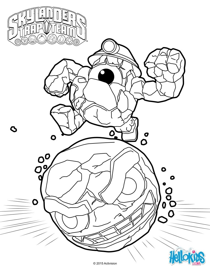 Short Cut Rocky Roll coloring page