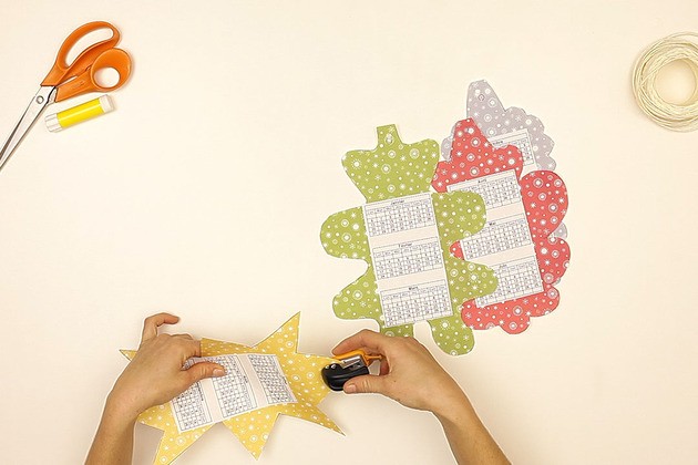Colorful Calendar Craft craft for kids