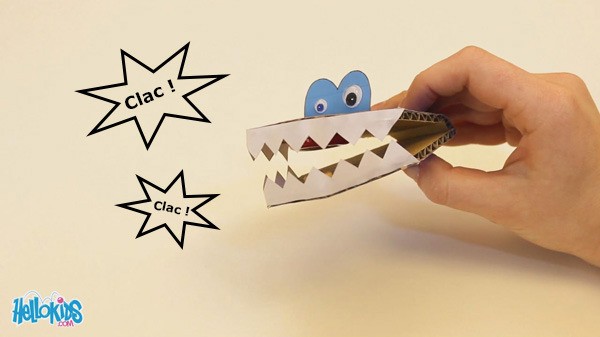 A Chattering Monster craft for kids