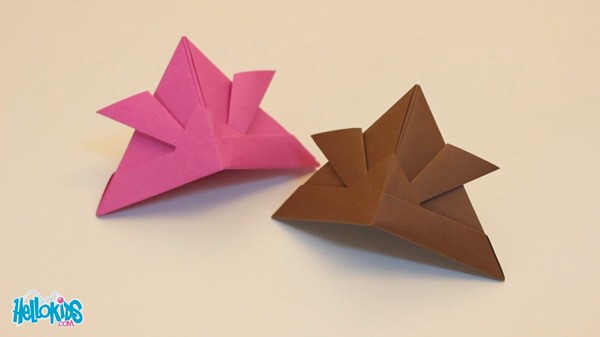 Origami Samurai Helmet craft for kids