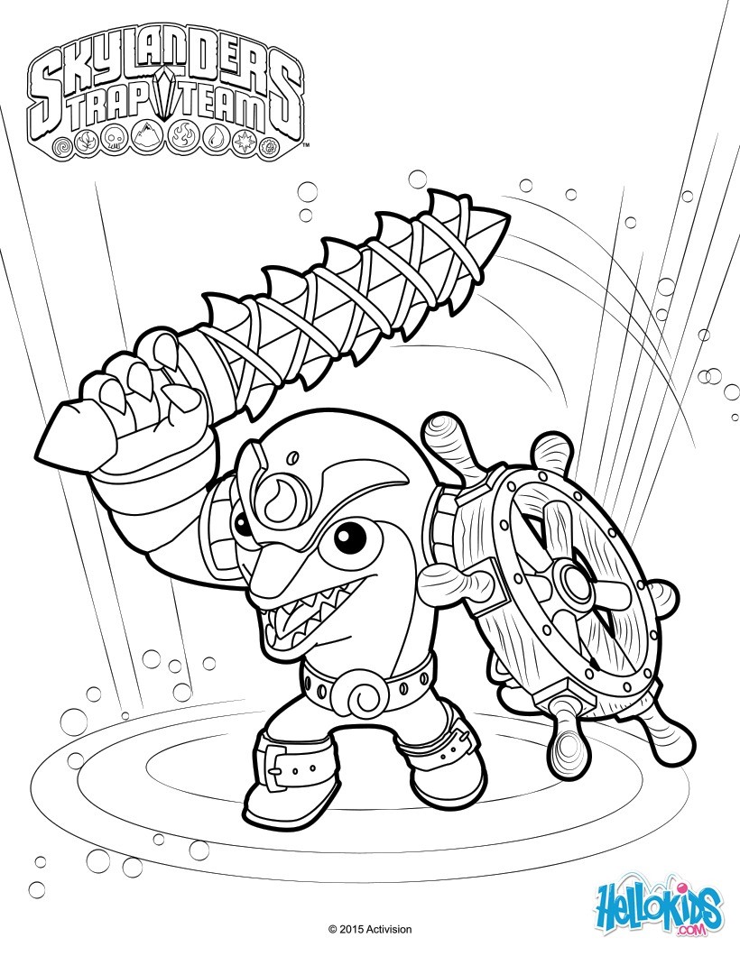 skylanders trap team coloring pages 52 free online printables for kids pictures pikachu