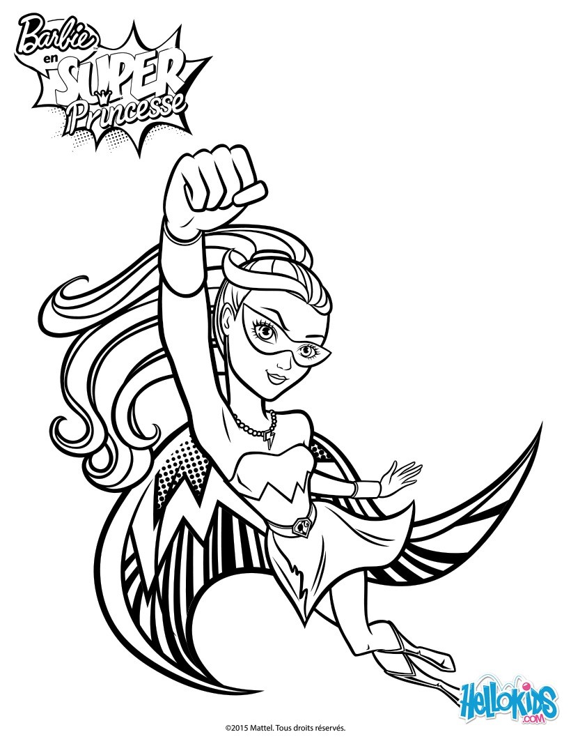 Barbie to the rescue coloring pages   Hellokids.com
