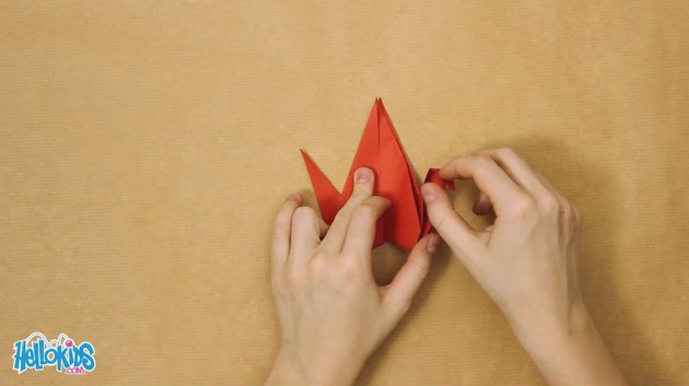 Crane Origami craft project