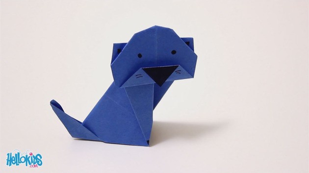 Doblado de papel : La chat origami