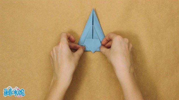 Origami rabbit craft project