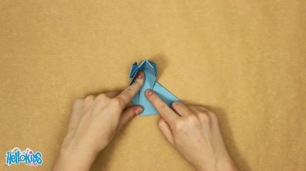 Origami Dog craft for kids