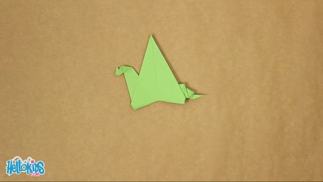 Origami Dragon craft project