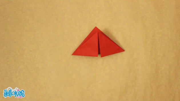 Paper Bird Origami craft for kids