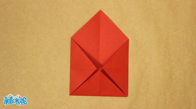 Paper Bird Origami craft for kids