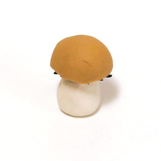 Mushroom Plasticine Models craft for kids