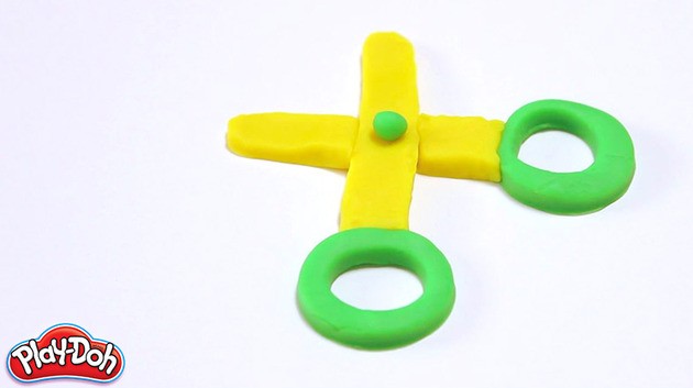 The return plasticine craft for kids