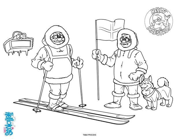 The tundra coloring pages - Hellokids.com