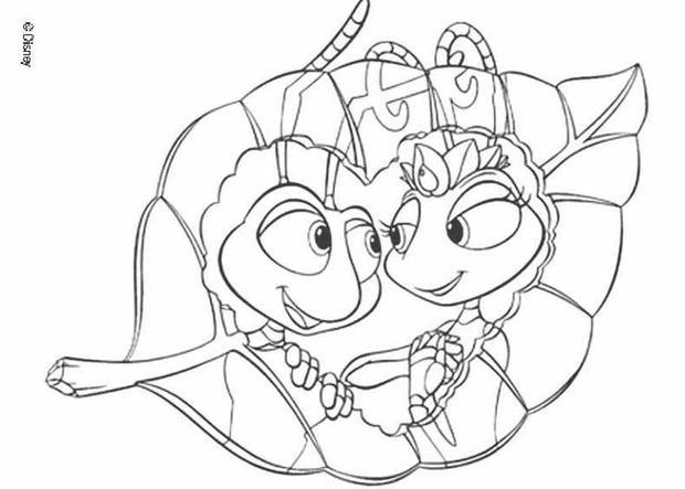 a bug life coloring pages - photo #41