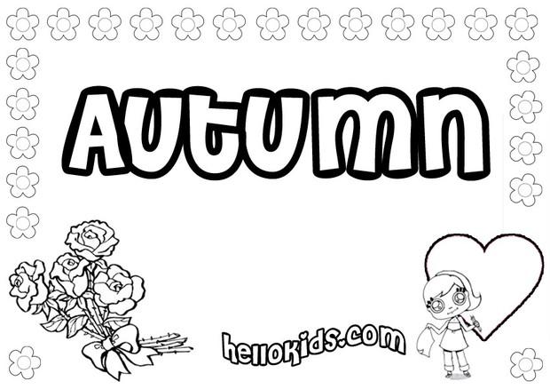Autumn coloring pages - Hellokids.com