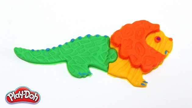 play doh crocodile