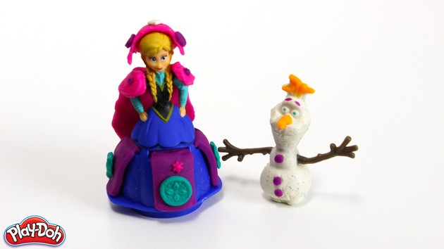 Disney Frozen Play-doh Sled Adventure craft for kids
