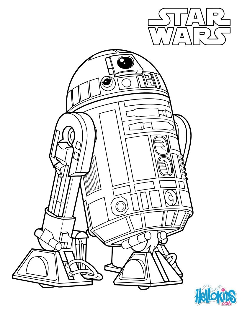 r2 d2 star wars coloring pages - photo #11