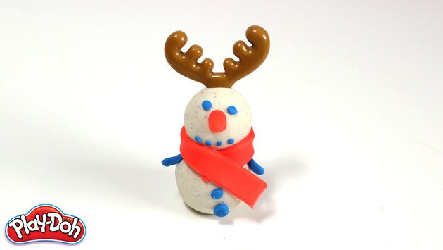 Christmas Claymation craft for kids