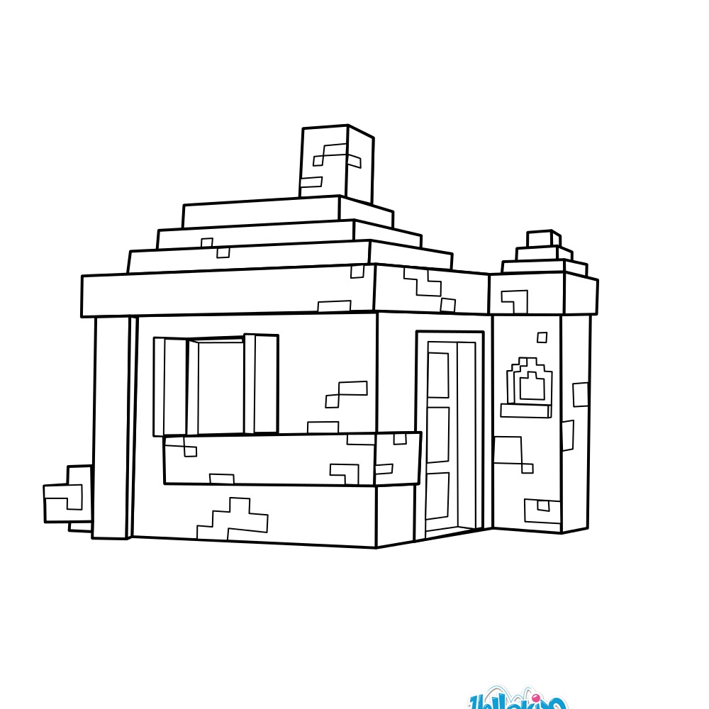 House coloring pages - Hellokids.com
