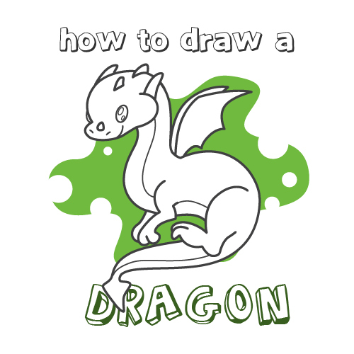 easy dragon drawings for kids step by step