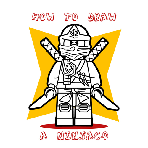 How to draw how to draw a lego ninjago ninja