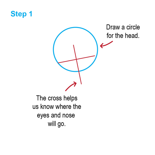 drawing of barbie step by step