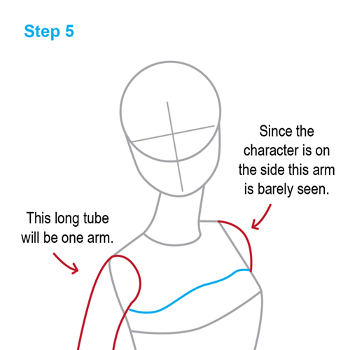 barbie step by step drawing