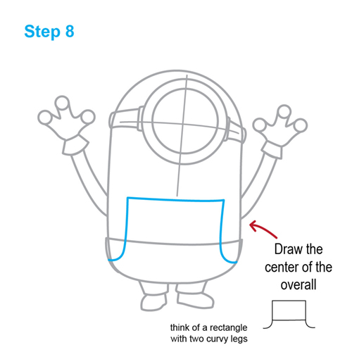 How to draw how to draw a minion 